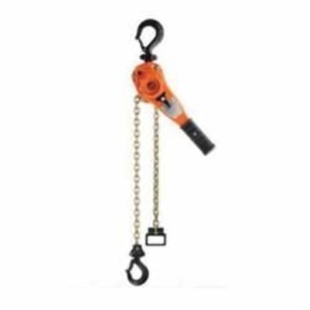 CM Bandit Ratchet Lever Hoist, 34 Ton Load, 5 Ft H Lifting, 45 Lb Rated, 113 In Hook BAN07505